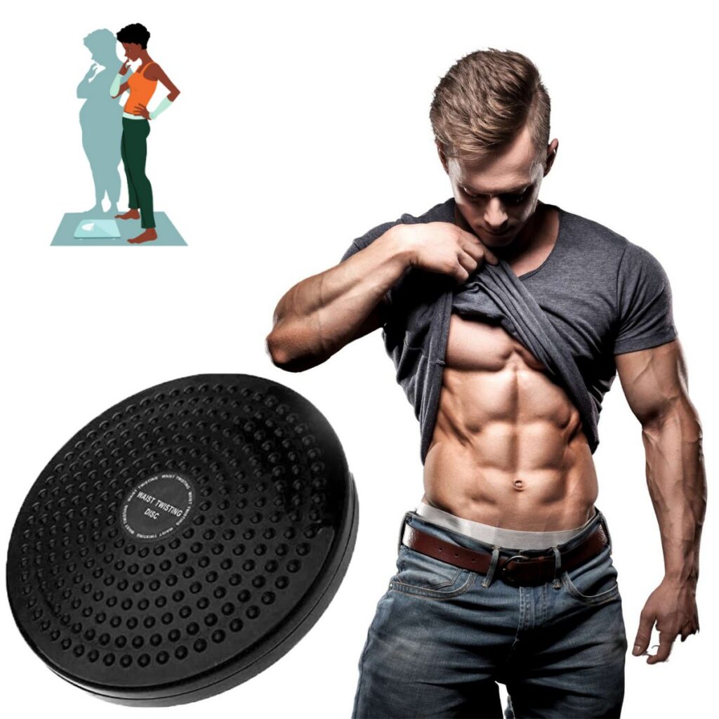 Ab Twister Disc- Tummy Twister Plate – Waist Trimmer Disc – Asia Fitness