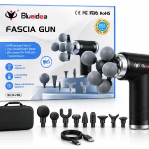 Blueidea Fascial Gun 9 in 1 BLD-780
